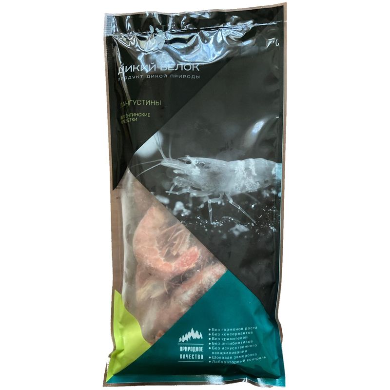 

Лангустины Дикий белок аргентинские креветки 500 г