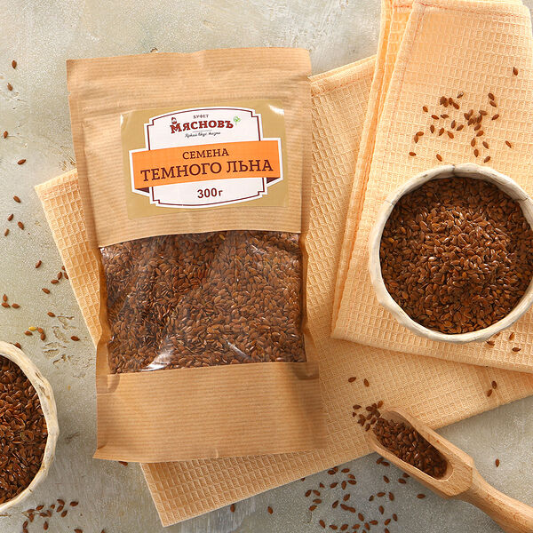Семена темного льна МясновЪ Буфет
