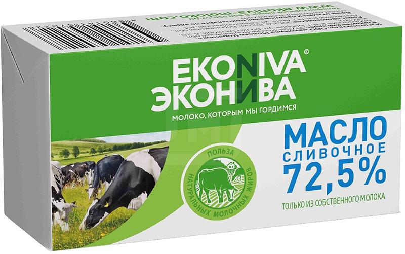 

Масло сливочное Эконива 72.5%