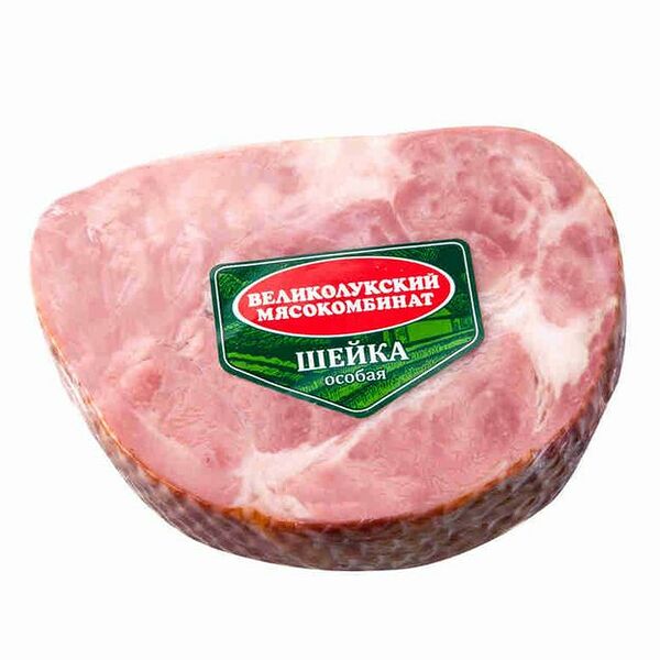 Шейка свиная копчёно-варёная Великолукский мясокомбинат Столичная 300г