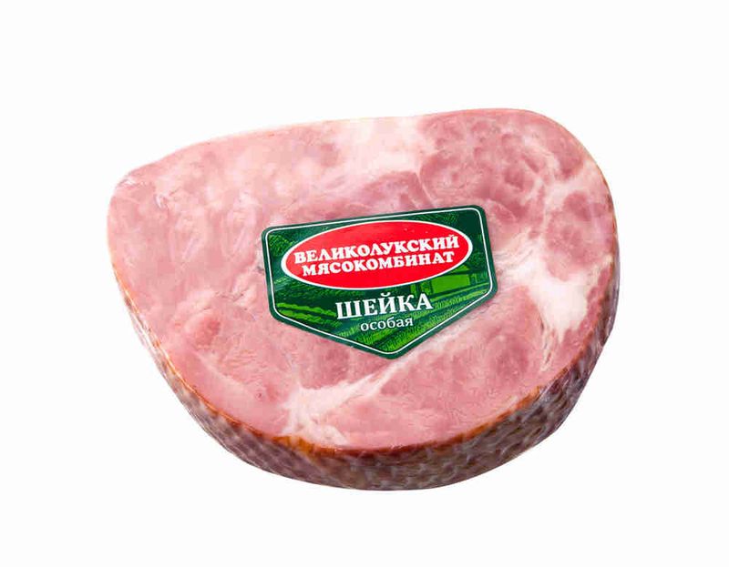 

Шейка свиная копчёно-варёная Великолукский мясокомбинат Столичная 300 г