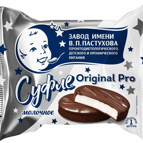 Суфле молочное Пастухов с ванилью, 30г