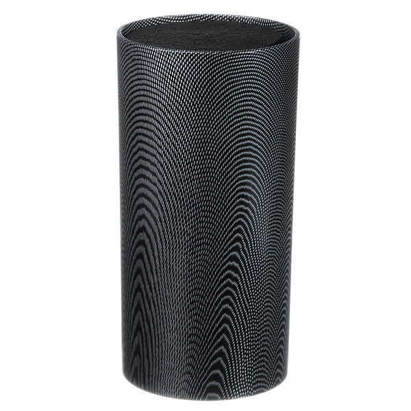 Satoshi карбон подставка для ножей d11х22см, полипропиленовые разделители