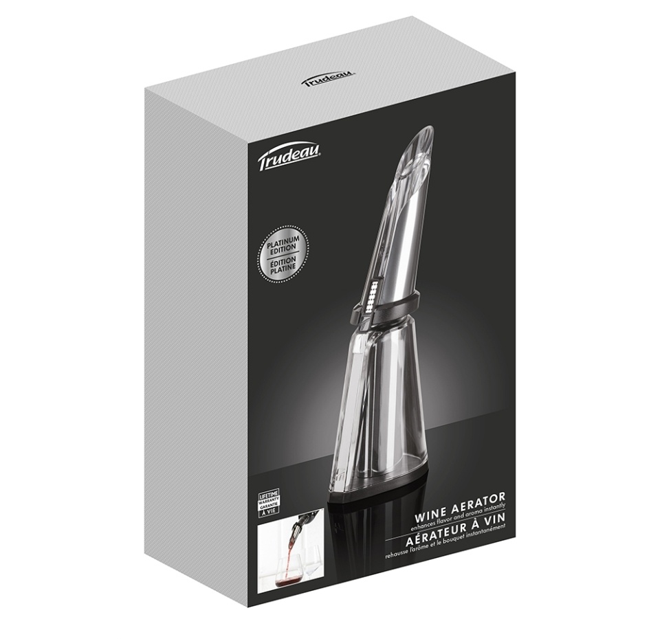 

Аэратор для вина Trudeau Elite Platinum Edition