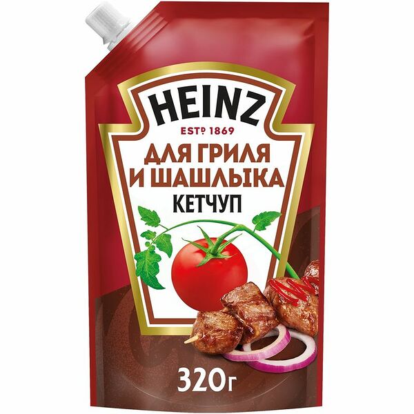 Кетчуп Heinz для гриля и шашлыка