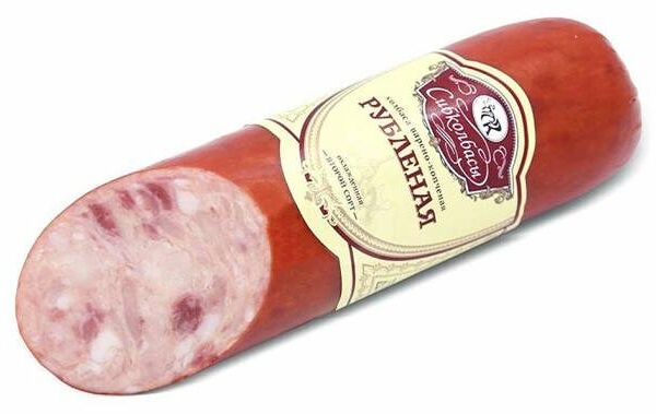 Колбаса варено-копченая рубленная ТМ Сибколбасы