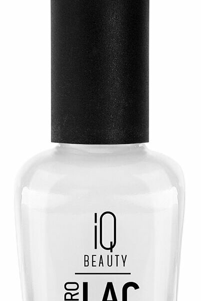 IQ BEAUTY Лак для ногтей укрепляющий с биокерамикой Nail polish PROLAC+bioceramics, 12,5 мл, 002