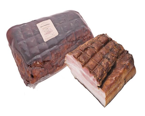 Грудинка Кремлевская варено-копченая (в можжевельнике) Микояновский мясокомбинат