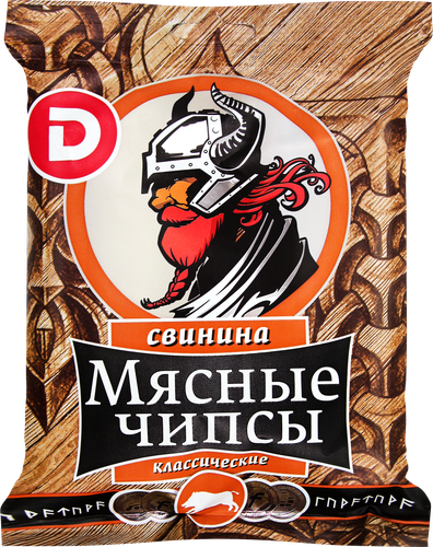 

Чипсы мясные из свинины Дымов Классические 25 г