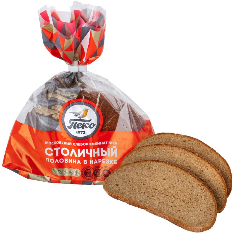 

Хлеб столичный Пеко нарезка, 325 г