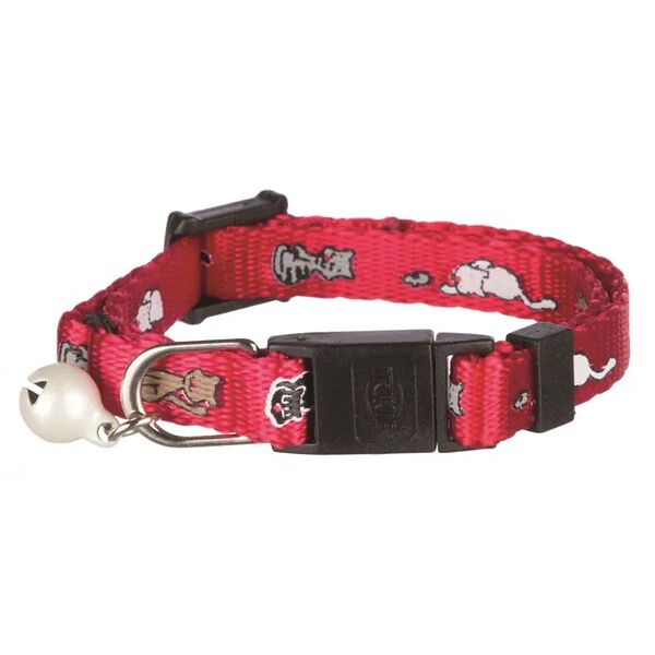 Ошейник для котят, нейлон с рисунком 17,5х1 см