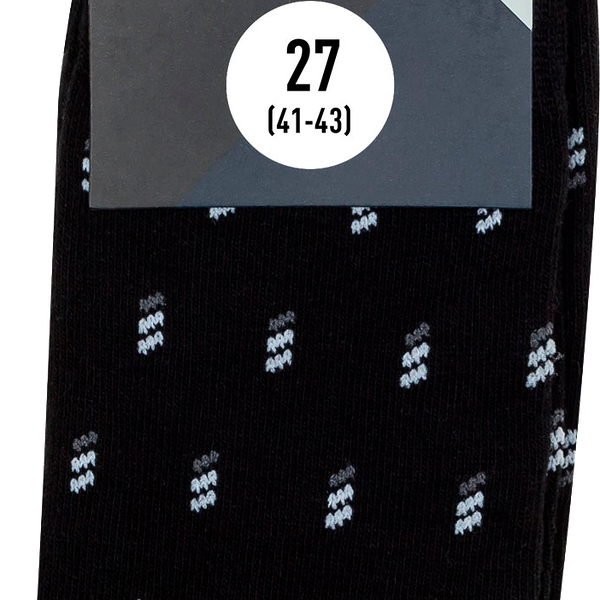 Носки мужские UNO SM8_27n12 черные р27