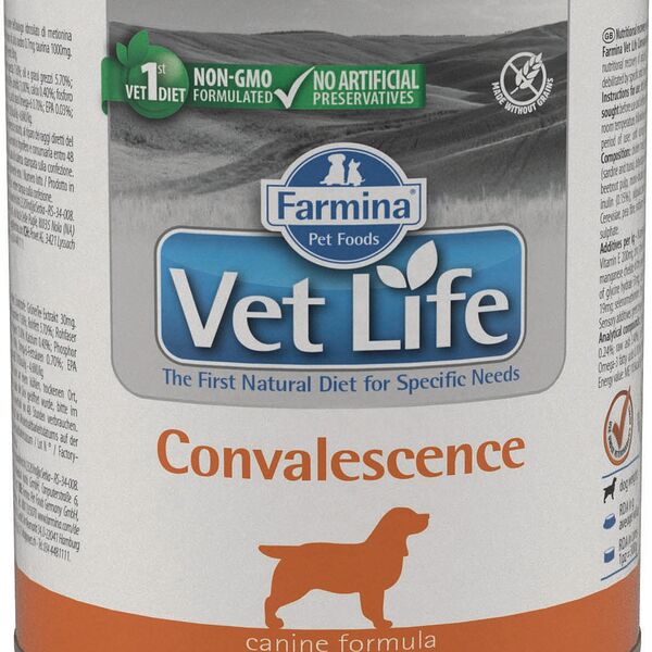 Vet Life Dog Convalescence консервы для собак в период восстановления Курица