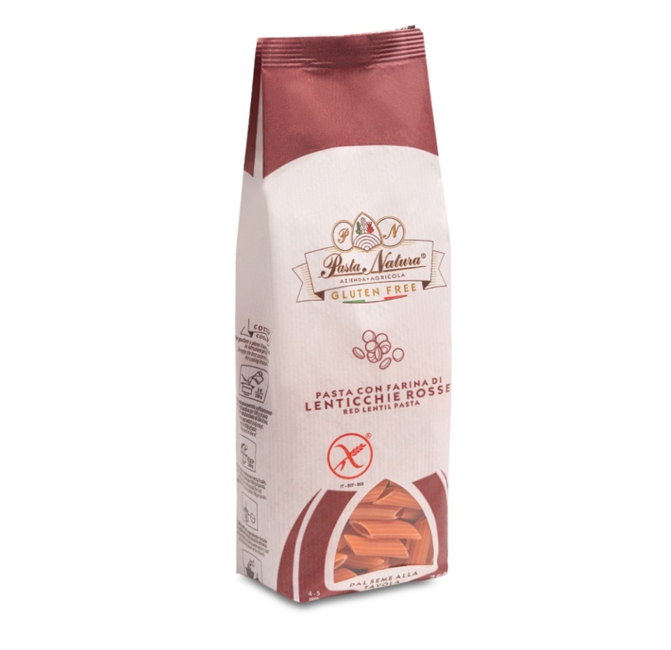

Макаронные изделия Pasta Natura Пенне из красной чечевицы 250г Италия
