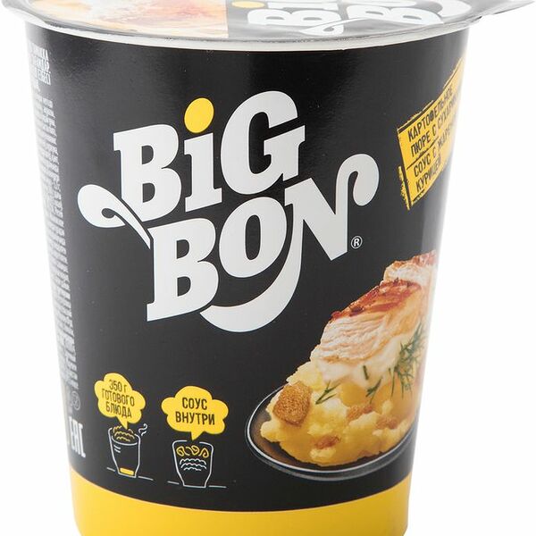 Пюре Картофельное BigBon Жареная курица с сухариками 60 г