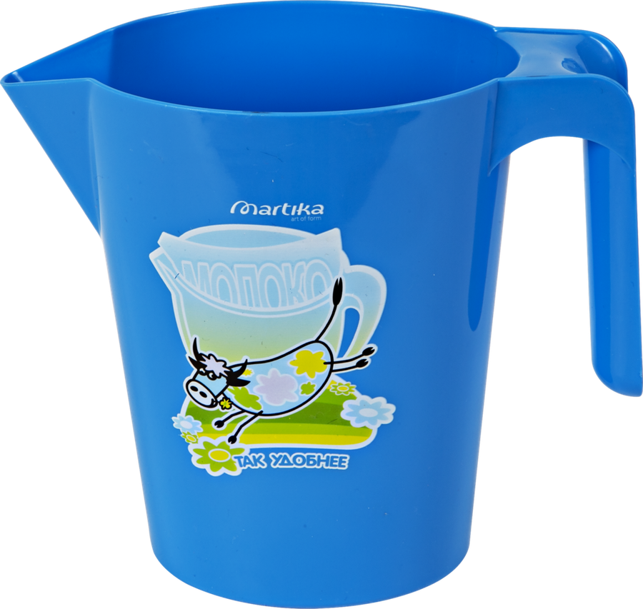 

Кувшин-подставка Martika под молочные пакеты 1л цвет в ассортименте