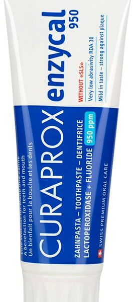 Зубная паста Curaprox Enzycal 950 75мл