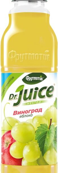 Нектар Фрутмотив Doctor Juice Виноград-Яблоко 900мл