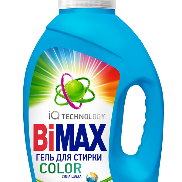 Гель для стирки BiMax Color IQ Technology Сила цвета