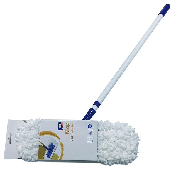 Швабра Aro с телескопической рукояткой из микрофибры, 39 х 9 см