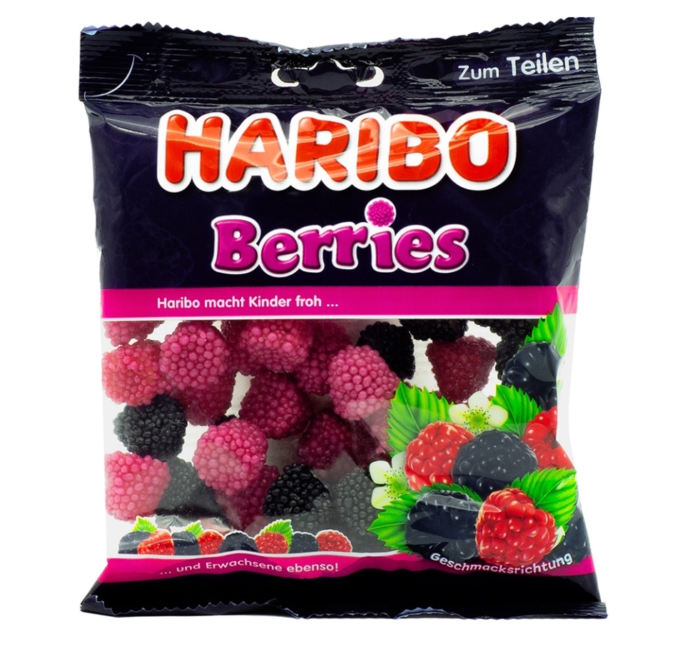 

Жевательный мармелад Haribo Berries, 175 г