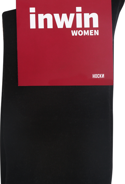 Носки женские INWIN р. 25 (38–40), черные