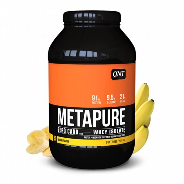 QNT Delicious Whey Protein 908 г банан