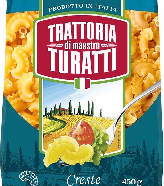 Макароны Trattoria di Maestro Turatti Гребешки, 450г