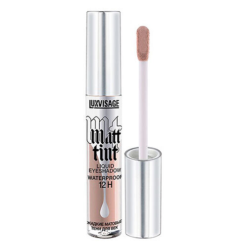 Тени для век Luxvisage Matt tint Liquid Eyeshadow Waterproof 12H жидкие матовые тон 104