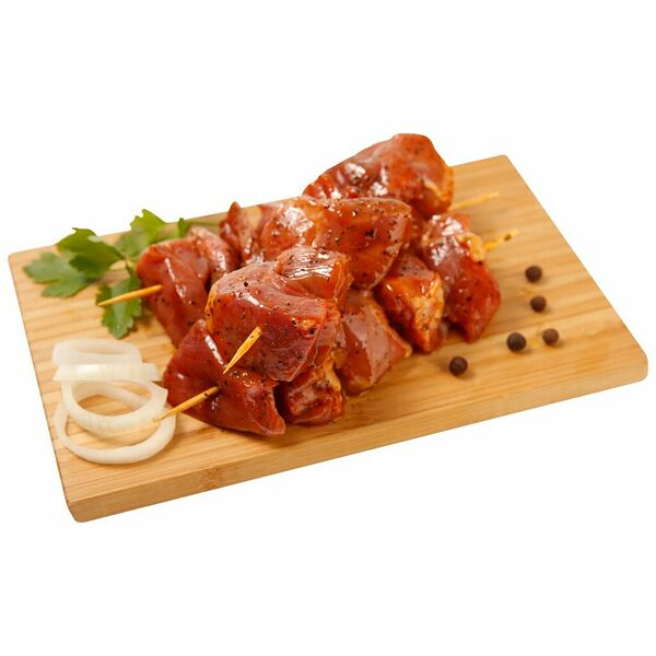 Шашлык из вырезки свиной в маринаде 