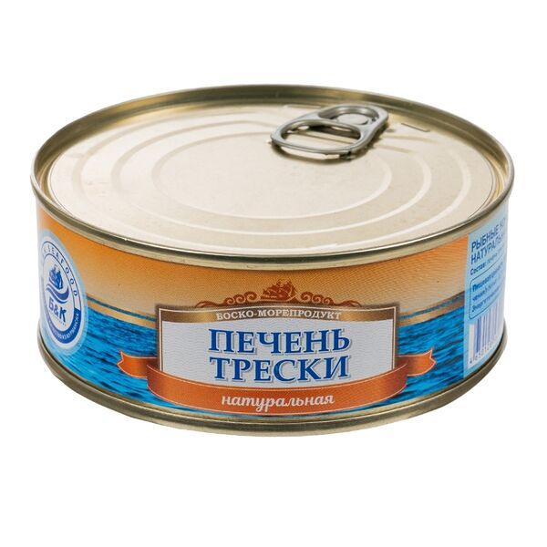 Печень трески Б&К первый сорт 230 г