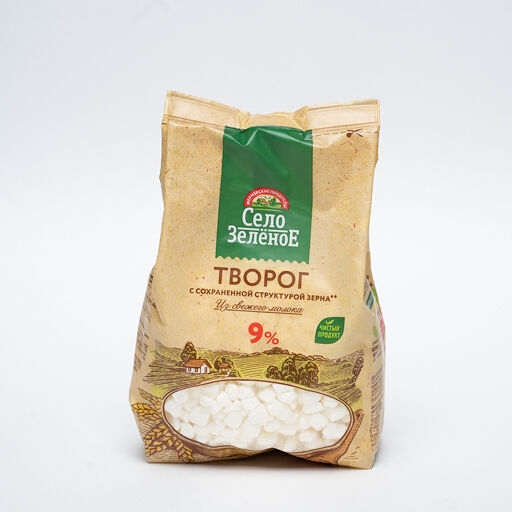 Творог Село Зеленое 9%