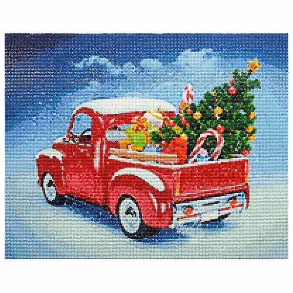 Cr 540037 Алмазная мозаика 'Новый год', 50*40см, Cristyle