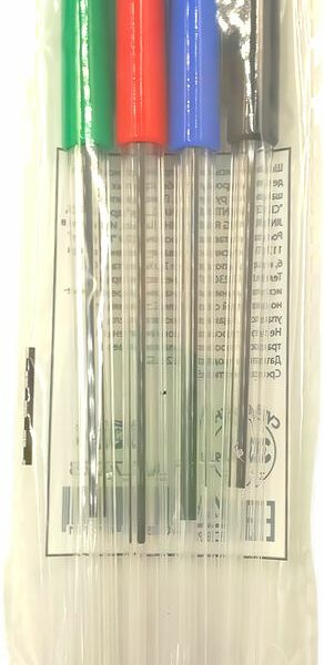 Набор ручек Centrum цветных шариковых 4шт.