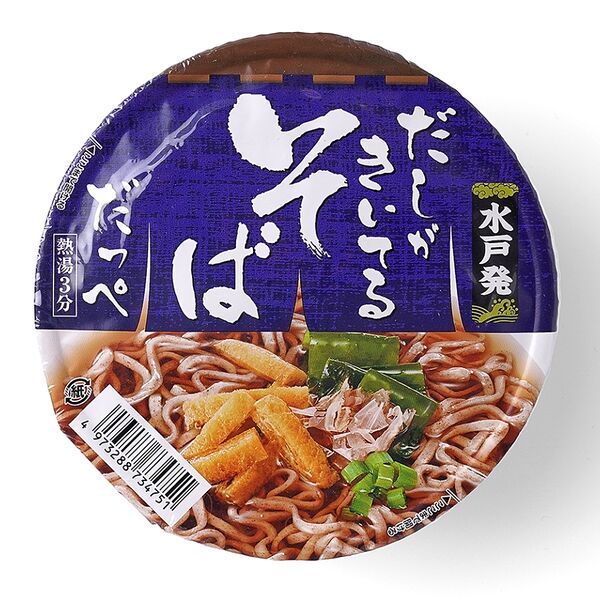 Лапша быстрого приготовления Men Sunaoshi Соба в рыбном бульоне Даси 80 г, Япония