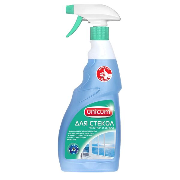 Средство для мытья стекол Unicum 500мл
