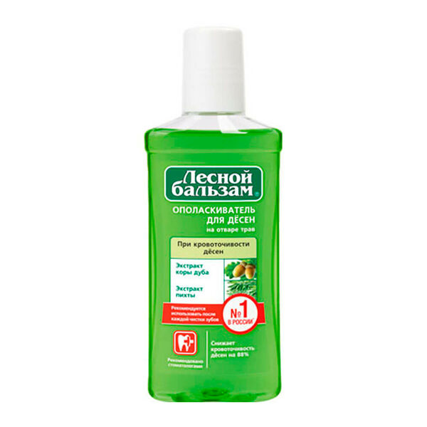 Ополаскиватель для дёсен Лесной бальзам 250мл пихта,кора дуба