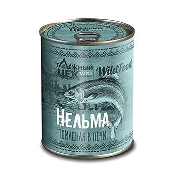 Нельма Таёжный цех томлёная в печи 340 г