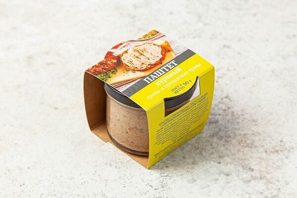 Паштет куриный грибы и прованские травы