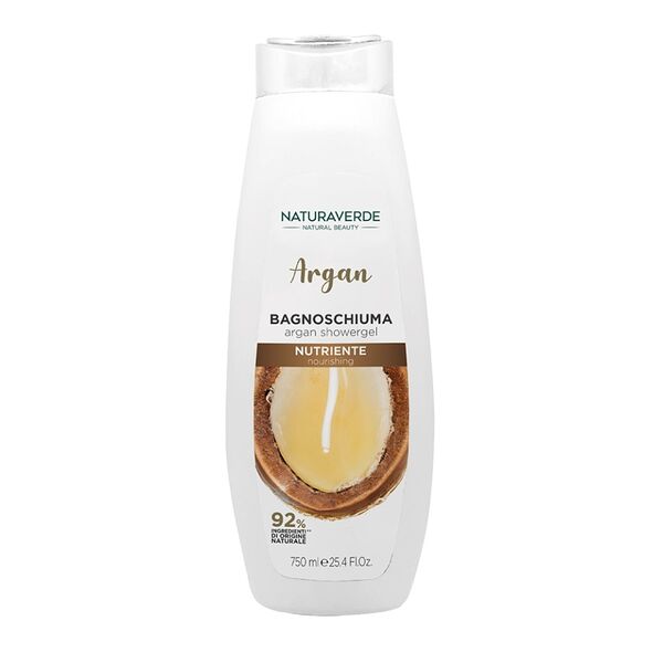 Гель для душа с аргановым маслом, Naturaverde, 750 мл, Италия