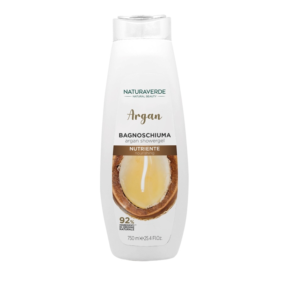 

Гель для душа с аргановым маслом, Naturaverde, 750 мл