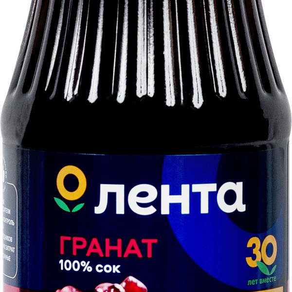 Сок Лента Гранатовый прямого отжима, 1л