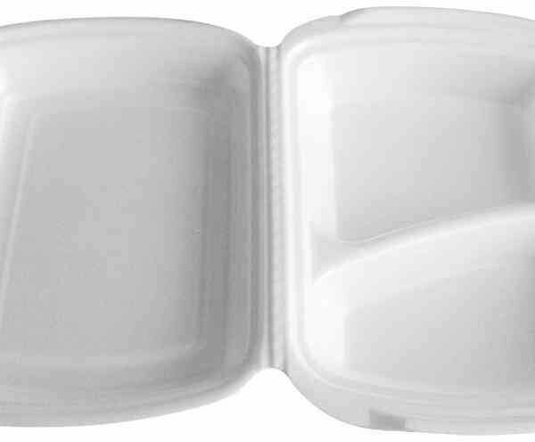 Ланч-бокс двухсекционный, 6 шт.