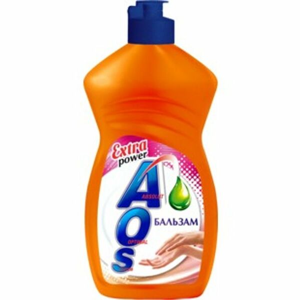 Средство для мытья посуды AOS бальзам, 450мл