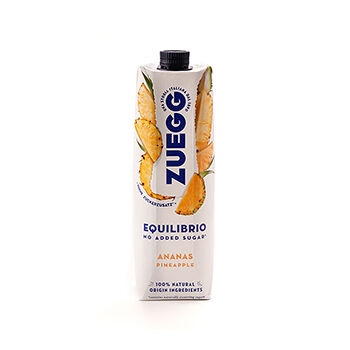 Напиток сокосодержащий без сахара Zuegg Ананас 1л