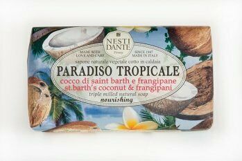 NESTI DANTE Paradiso Tropicale Мыло Кокос и Франжипани, 250 г