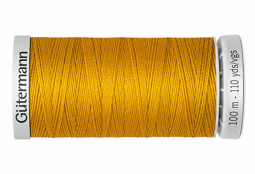 724033 Нить Extra Strong M 782 суперкрепкая, 100м, 100% п/э Gutermann(362 оранжево-желтый)