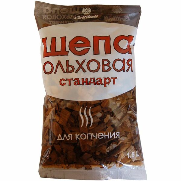 Щепа для копчения ольховая  Grillkoff стандарт