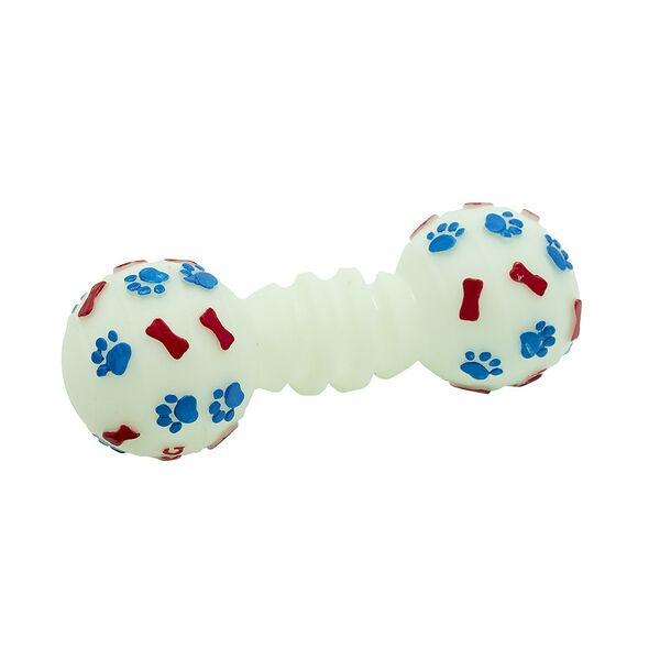 Игрушка для собак КАСКАД Гантель малая винил 16см