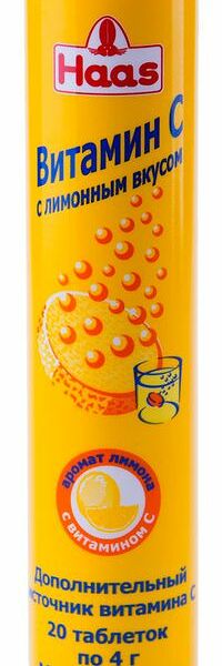 Бад Витамин С Haas с лимонным вкусом